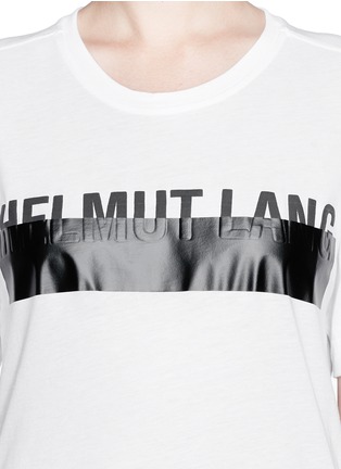 Detail View - Click To Enlarge - HELMUT LANG - Logo T-shirt
