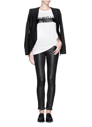 Figure View - Click To Enlarge - HELMUT LANG - Logo T-shirt