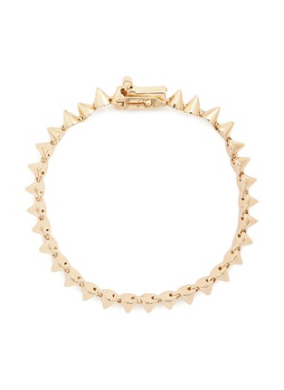 Main View - Click To Enlarge - EDDIE BORGO - Mini cone 12k gold plated bracelet