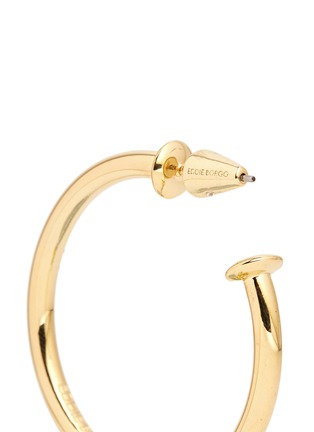 Detail View - Click To Enlarge - EDDIE BORGO - Toggle bar drop 12k gold plated earrings