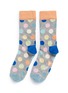 Main View - Click To Enlarge - HAPPY SOCKS - Big polka dot socks