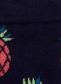 Detail View - Click To Enlarge - HAPPY SOCKS - Pineapple and cherry toddler socks 2-pair pack