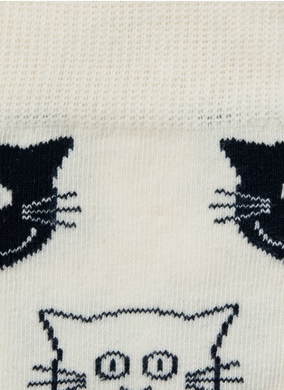 Detail View - Click To Enlarge - HAPPY SOCKS - Cat socks