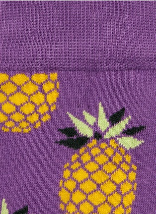 Detail View - Click To Enlarge - HAPPY SOCKS - Pineapple socks