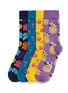Main View - Click To Enlarge - HAPPY SOCKS - Pop mixed pattern socks 4-pair gift box