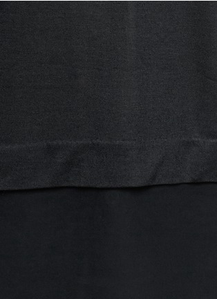 Detail View - Click To Enlarge - RAG & BONE - 'Eden' silk hem T-shirt