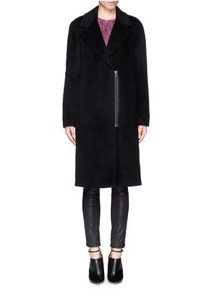 Main View - Click To Enlarge - T BY ALEXANDER WANG - Mohair felt coat