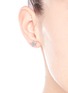 Figure View - Click To Enlarge - KHAI KHAI - 'Moon & Star' diamond earrings