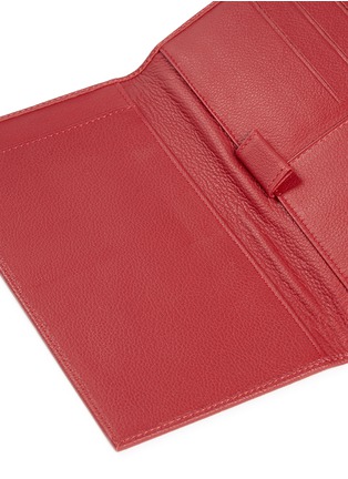 Detail View - Click To Enlarge - BYND ARTISAN - Bifold leather chequebook holder wallet