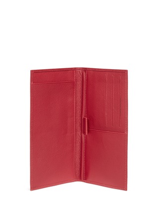 Figure View - Click To Enlarge - BYND ARTISAN - Bifold leather chequebook holder wallet