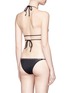 Back View - Click To Enlarge - SAME SWIM - 'The Vixen' cross front stud triangle bikini top