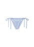 Main View - Click To Enlarge - SAME SWIM - 'The Tease' side tie denim effect bikini bottoms
