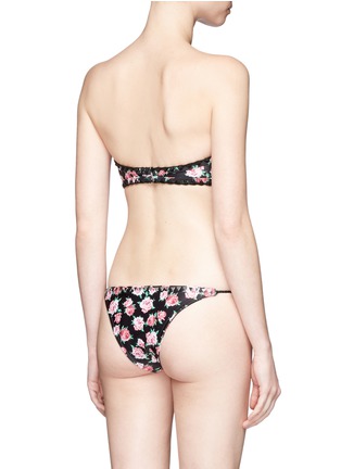Back View - Click To Enlarge - SAME SWIM - 'The Babe' floral print bandeau top