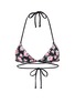 Main View - Click To Enlarge - SAME SWIM - 'The Vixen' stud floral print bikini top