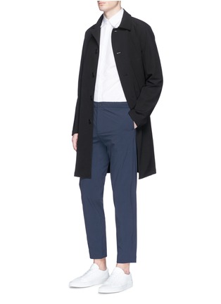 Figure View - Click To Enlarge - THEORY - 'Gamme' stretch nylon cropped pants
