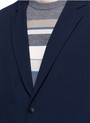 Detail View - Click To Enlarge - THEORY - 'SYD' cutout underarm soft blazer