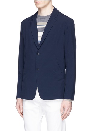 Front View - Click To Enlarge - THEORY - 'SYD' cutout underarm soft blazer