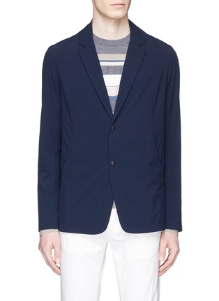 Main View - Click To Enlarge - THEORY - 'SYD' cutout underarm soft blazer