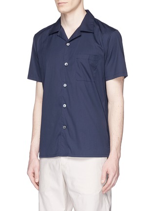 Front View - Click To Enlarge - THEORY - Poplin Havana shirt