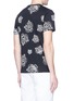 Back View - Click To Enlarge - KENZO - Allover tiger head print T-shirt