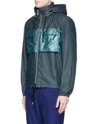 Front View - Click To Enlarge - KENZO - Laminated cotton gabardine jacket