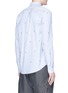 Back View - Click To Enlarge - KENZO - Cartoon fil coupé stripe Oxford shirt