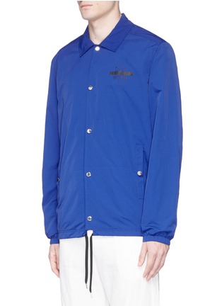 Front View - Click To Enlarge - KENZO - 'Paradise' nylon shirt jacket