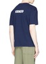 Back View - Click To Enlarge - KENZO - BODY & SOUL print T-shirt