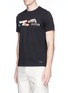 Front View - Click To Enlarge - PS PAUL SMITH - 'All Day Breakfast' chewing gum print T-shirt