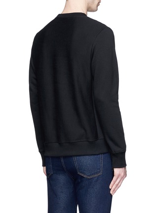 Back View - Click To Enlarge - PS PAUL SMITH - Cactus embroidered cotton sweatshirt