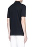 Back View - Click To Enlarge - PS PAUL SMITH - Snake embroidered cactus trim polo shirt