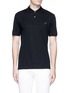Main View - Click To Enlarge - PS PAUL SMITH - Snake embroidered cactus trim polo shirt