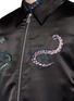 Detail View - Click To Enlarge - PS PAUL SMITH - Snake graphic embroidered blouson jacket