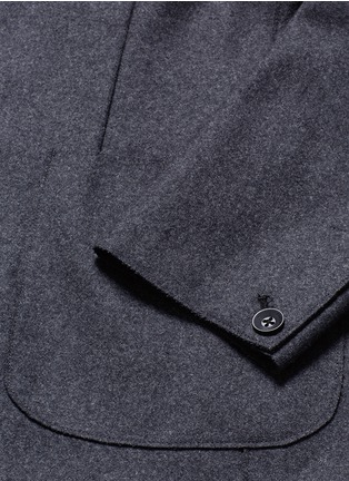 Detail View - Click To Enlarge - RAG & BONE - Wool blend soft fielding blazer