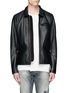 Main View - Click To Enlarge - SCOTCH & SODA - 'Lot 22' cow leather jacket