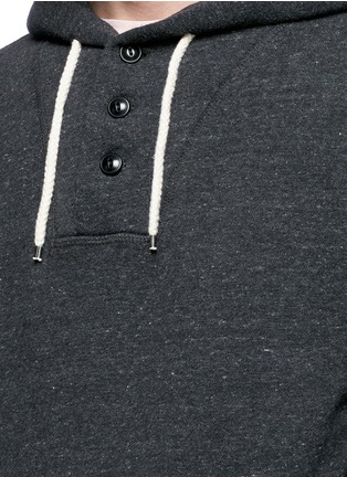 Detail View - Click To Enlarge - SCOTCH & SODA - 'Home Alone' French terry hoodie