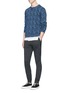 Figure View - Click To Enlarge - SCOTCH & SODA - 'Home Alone' French terry sweatpants