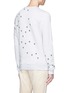 Back View - Click To Enlarge - SCOTCH & SODA - Cat embroidered sweatshirt