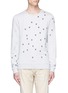 Main View - Click To Enlarge - SCOTCH & SODA - Cat embroidered sweatshirt