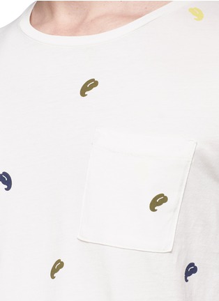 Detail View - Click To Enlarge - SCOTCH & SODA - Paisley print T-shirt