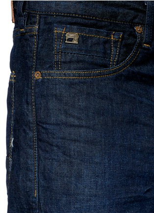 Detail View - Click To Enlarge - SCOTCH & SODA - 'Ralston Plus Touchdown' slim fit jeans