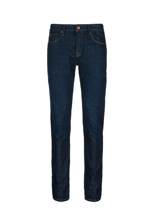 Main View - Click To Enlarge - SCOTCH & SODA - 'Ralston Plus Touchdown' slim fit jeans