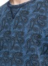 Detail View - Click To Enlarge - SCOTCH & SODA - Paisley print French terry sweatshirt