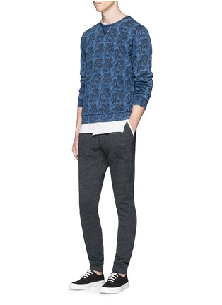 Figure View - Click To Enlarge - SCOTCH & SODA - Paisley print French terry sweatshirt