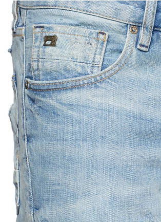 Detail View - Click To Enlarge - SCOTCH & SODA - 'Ralston' slim fit distressed jeans