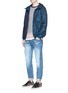 Figure View - Click To Enlarge - SCOTCH & SODA - 'Lot 22 Ralston' distressed slim fit jeans