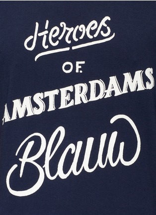 Detail View - Click To Enlarge - SCOTCH & SODA - 'Heroes of Amsterdam' print cotton T-shirt