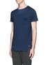 Front View - Click To Enlarge - SCOTCH & SODA - 'Lot 22' distressed patchwork T-shirt