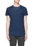 Main View - Click To Enlarge - SCOTCH & SODA - 'Lot 22' distressed patchwork T-shirt