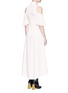 Back View - Click To Enlarge - ELLERY - 'Deity' funnel neck cold shoulder dress